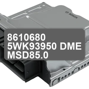 ECU Sterownik 8610680 5WK93950 DME MSD85.0