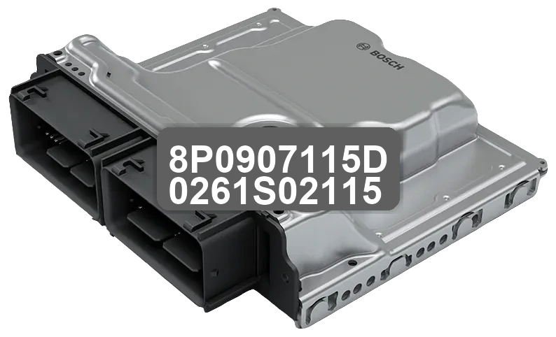ECU Sterownik 8P0907115D 0261S02115