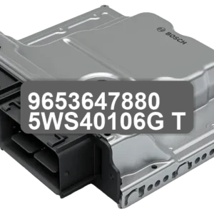 ECU Sterownik 9653647880 5WS40106G-T