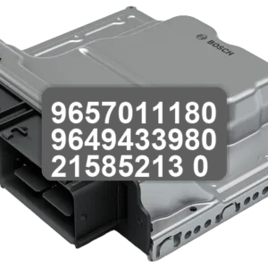 ECU Sterownik 9657011180 9649433980 21585213-0