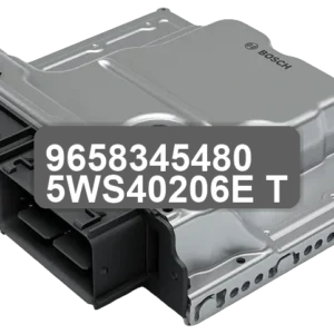 ECU Sterownik 9658345480 5WS40206E-T