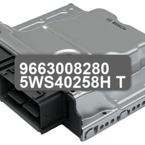 ECU Sterownik 9663008280 5WS40258H-T