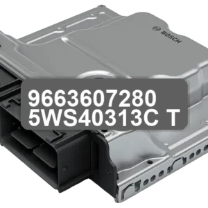 ECU Sterownik 9663607280 5WS40313C-T