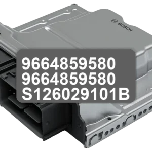 ECU Sterownik 9664859580 9664859580 S126029101B