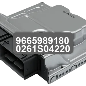 ECU Sterownik 9665989180 0261S04220