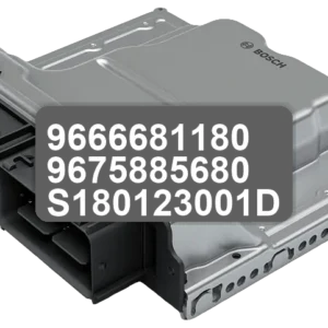 ECU Sterownik 9666681180 9675885680 S180123001D