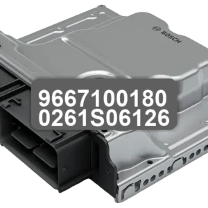 ECU Sterownik 9667100180 0261S06126