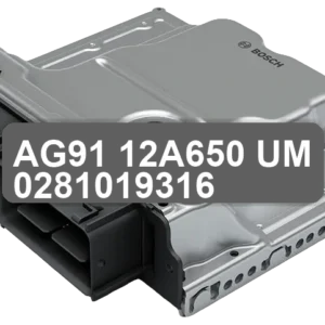 ECU Sterownik AG91-12A650-UM 0281019316