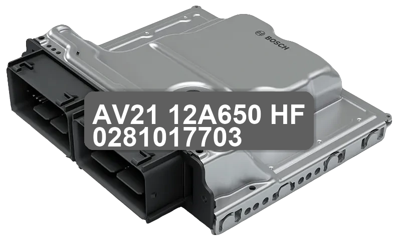 ECU Sterownik AV21-12A650-HF 0281017703