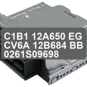 ECU Sterownik C1B1-12A650-EG CV6A-12B684-BB 0261S09698