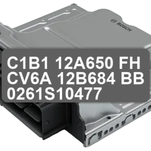 ECU Sterownik C1B1-12A650-FH CV6A-12B684-BB 0261S10477