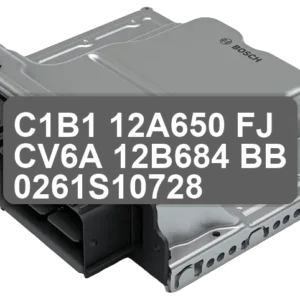 ECU Sterownik C1B1-12A650-FJ CV6A-12B684-BB 0261S10728