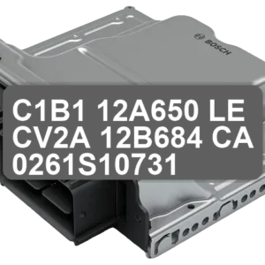 ECU Sterownik C1B1-12A650-LE CV2A-12B684-CA 0261S10731