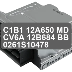 ECU Sterownik C1B1-12A650-MD CV6A-12B684-BB 0261S10478