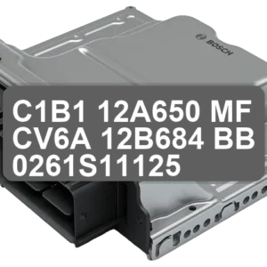 ECU Sterownik C1B1-12A650-MF CV6A-12B684-BB 0261S11125