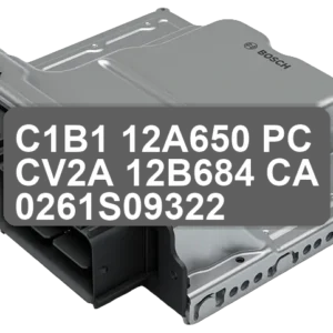 ECU Sterownik C1B1-12A650-PC CV2A-12B684-CA 0261S09322