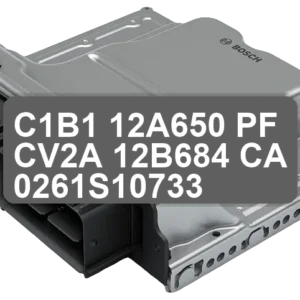 ECU Sterownik C1B1-12A650-PF CV2A-12B684-CA 0261S10733