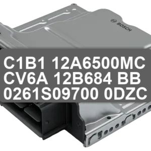 ECU Sterownik C1B1-12A6500MC CV6A-12B684-BB 0261S09700 0DZC