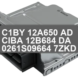 ECU Sterownik C1BY-12A650-AD CIBA-12B684-DA 0261S09664 7ZKD