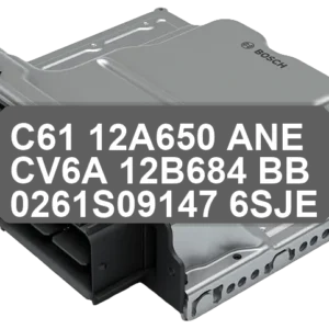ECU Sterownik C61-12A650-ANE CV6A-12B684-BB 0261S09147 6SJE