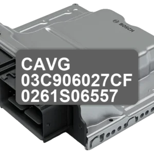 ECU Sterownik CAVG 03C906027CF 0261S06557