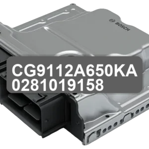 ECU Sterownik CG9112A650KA 0281019158
