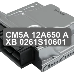 ECU Sterownik CM5A-12A650-A XB 0261S10601