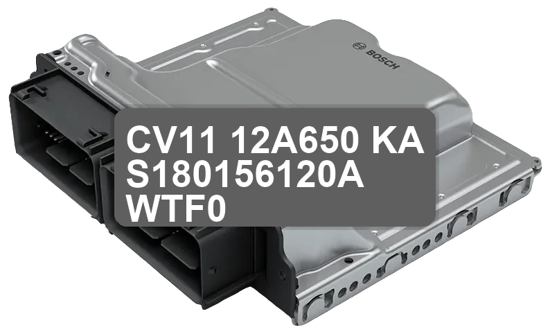 ECU Sterownik CV11-12A650-KA S180156120A WTF0