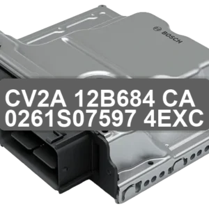 ECU Sterownik CV2A-12B684-CA 0261S07597 4EXC