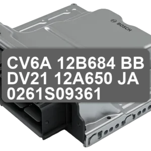 ECU Sterownik CV6A-12B684-BB DV21-12A650-JA 0261S09361