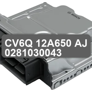 ECU Sterownik CV6Q-12A650-AJ 0281030043