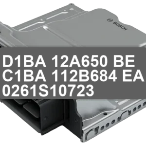 ECU Sterownik D1BA-12A650-BE C1BA-112B684-EA 0261S10723