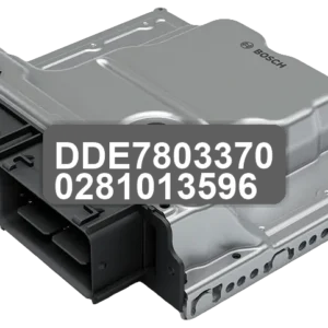 ECU Sterownik DDE7803370 0281013596