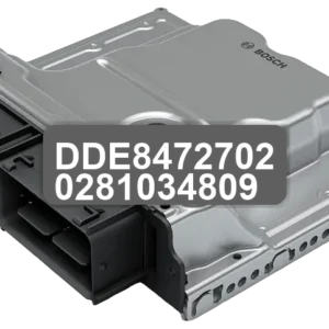 ECU Sterownik DDE8472702 0281034809