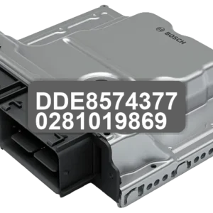 ECU Sterownik DDE8574377 0281019869