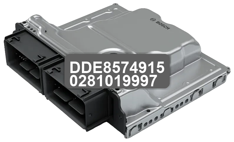 ECU Sterownik DDE8574915 0281019997