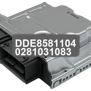 ECU Sterownik DDE8581104 0281031083