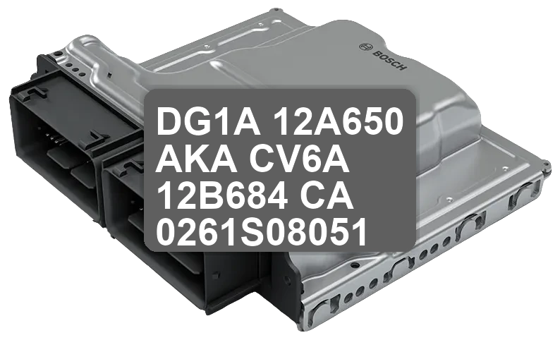 ECU Sterownik DG1A-12A650-AKA CV6A-12B684-CA 0261S08051