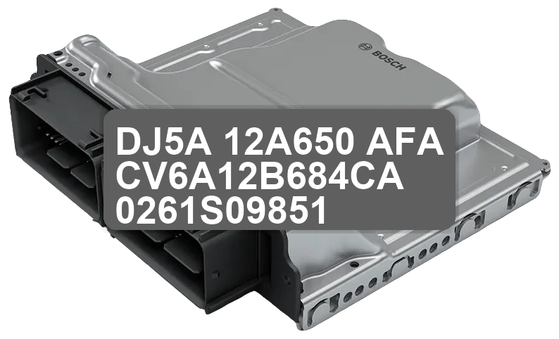 ECU Sterownik DJ5A-12A650-AFA CV6A12B684CA 0261S09851
