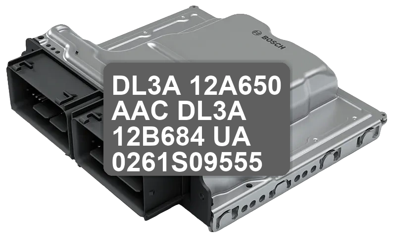 ECU Sterownik DL3A-12A650-AAC DL3A-12B684-UA 0261S09555