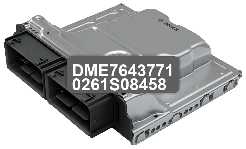 ECU Sterownik DME7643771 0261S08458