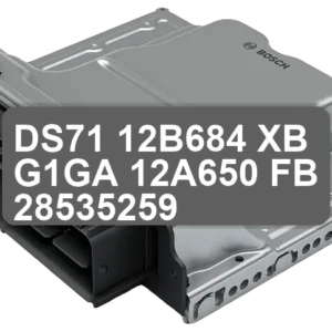 ECU Sterownik DS71-12B684-XB G1GA-12A650-FB 28535259