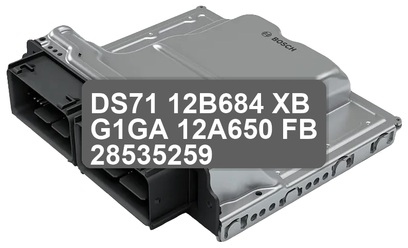 ECU Sterownik DS71-12B684-XB G1GA-12A650-FB 28535259