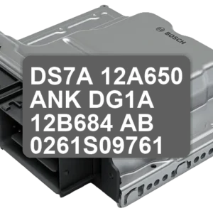 ECU Sterownik DS7A-12A650-ANK DG1A-12B684-AB 0261S09761