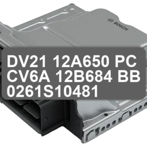 ECU Sterownik DV21-12A650-PC CV6A-12B684-BB 0261S10481