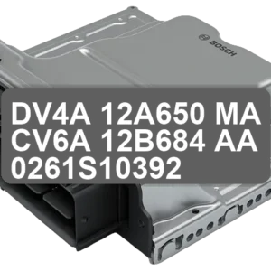 ECU Sterownik DV4A-12A650-MA CV6A-12B684-AA 0261S10392