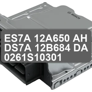 ECU Sterownik ES7A-12A650-AH DS7A-12B684-DA 0261S10301
