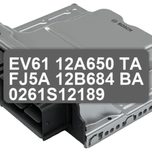 ECU Sterownik EV61-12A650-TA FJ5A-12B684-BA 0261S12189