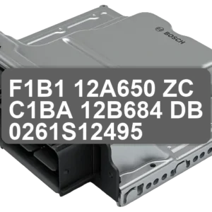 ECU Sterownik F1B1-12A650-ZC C1BA-12B684-DB 0261S12495