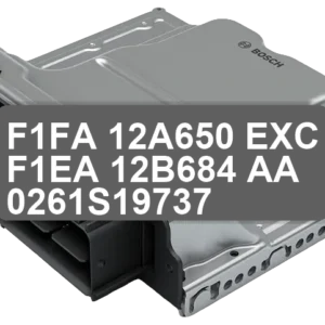 ECU Sterownik F1FA-12A650-EXC F1EA-12B684-AA 0261S19737